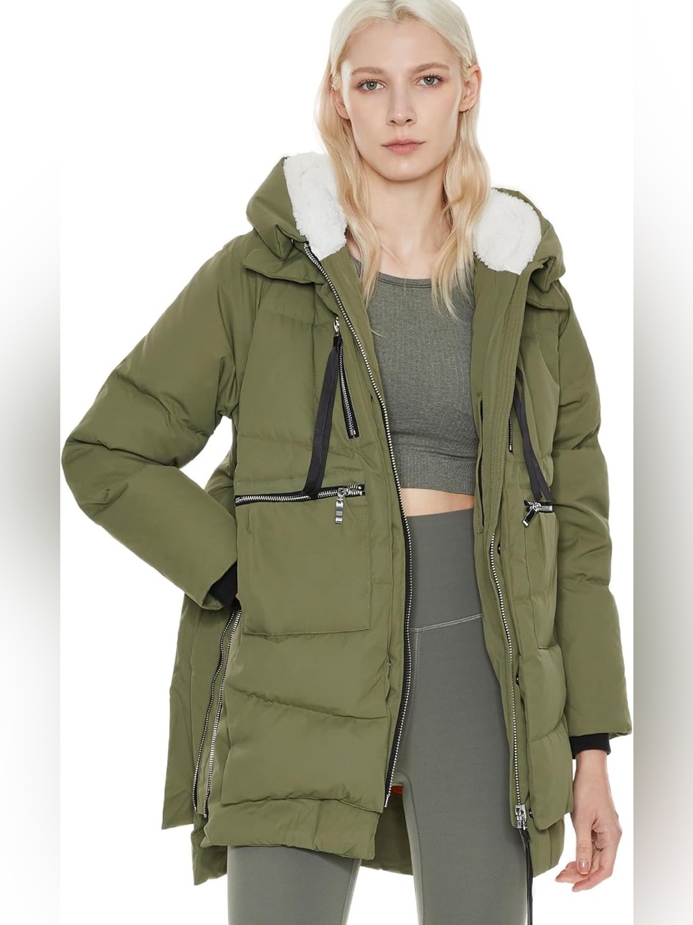 Orolay Women's Thickened Down Jacket Sz Small